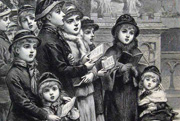 Three of the younger generation rediscover the meaning of Christmas Caroling, and are shown the meaning of sharing and Christmas spirit in the most unlikely of places with a few missteps along the way...